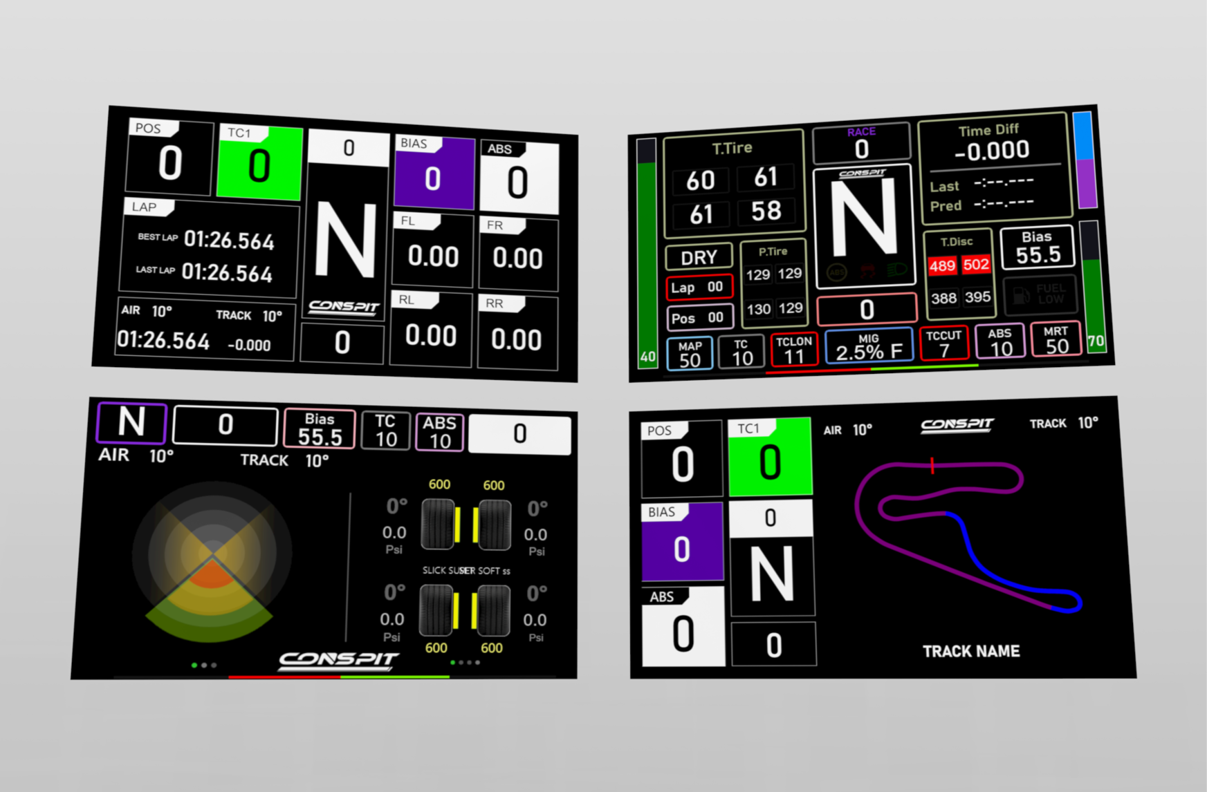 CONSPIT Exclusive Dash Pages
